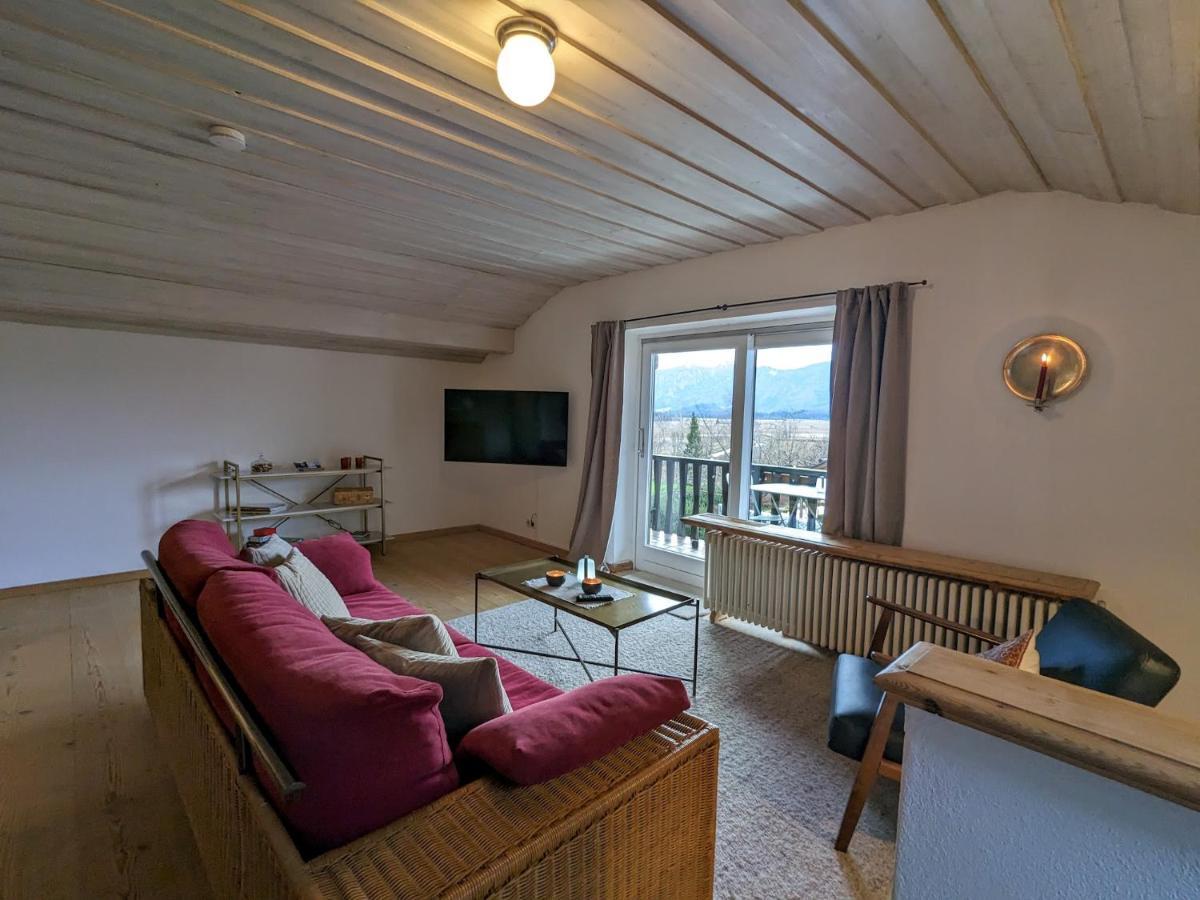 Ferienwohnung Murnauer Moos Murnau am Staffelsee Eksteriør bilde